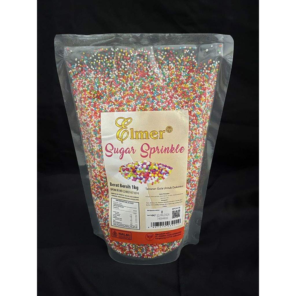 

ELMER SUGAR SPRINGKEL/SPRINGKLES TRIMIT RAINBOW 1KG
