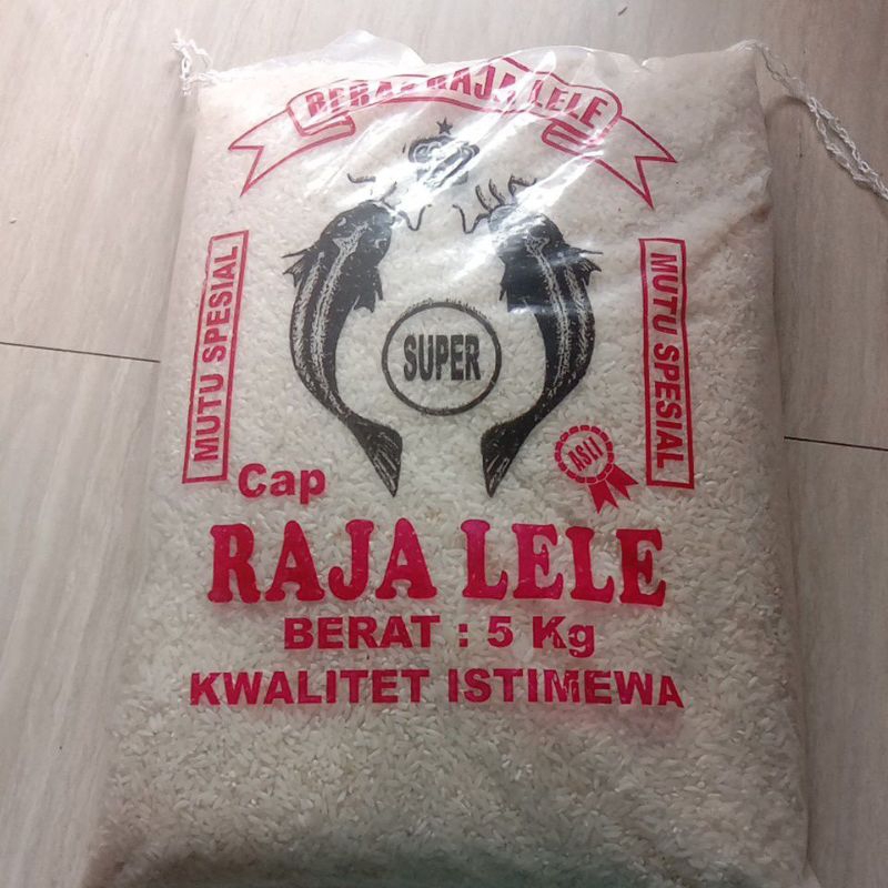 

beras asli dari petani raja lele 5 kg instan