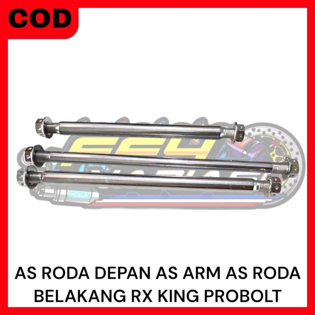 AS RODA DEPAN AS RODA BELAKANG AS TENGAH RX KING BAUT L PROBOLT