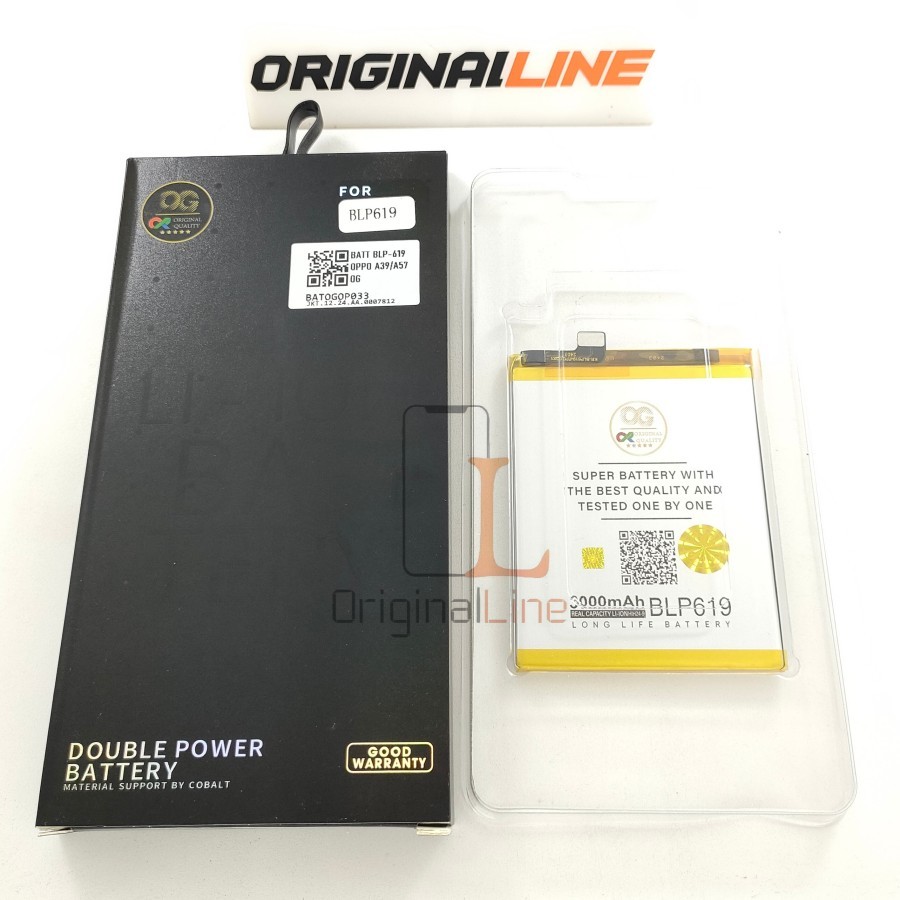 BATERAI OPPO A39 / A57 / BLP-619 / BLP 619 / BLP619 / BATT / BATTERAI OG