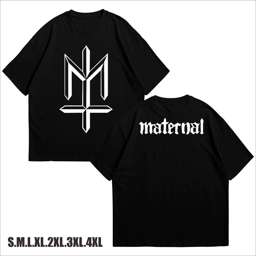 KAOS BAJU DISTRO MATERNAL DISASTER PREMIUM/KAOS MATERNAL PREMIUM TERLARIS/KAOS PRIA DISTRO MATERNAL