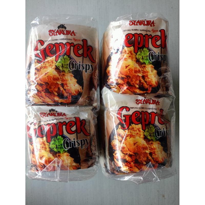 

tepung bumbu syakura geprek (10 x 100gr)