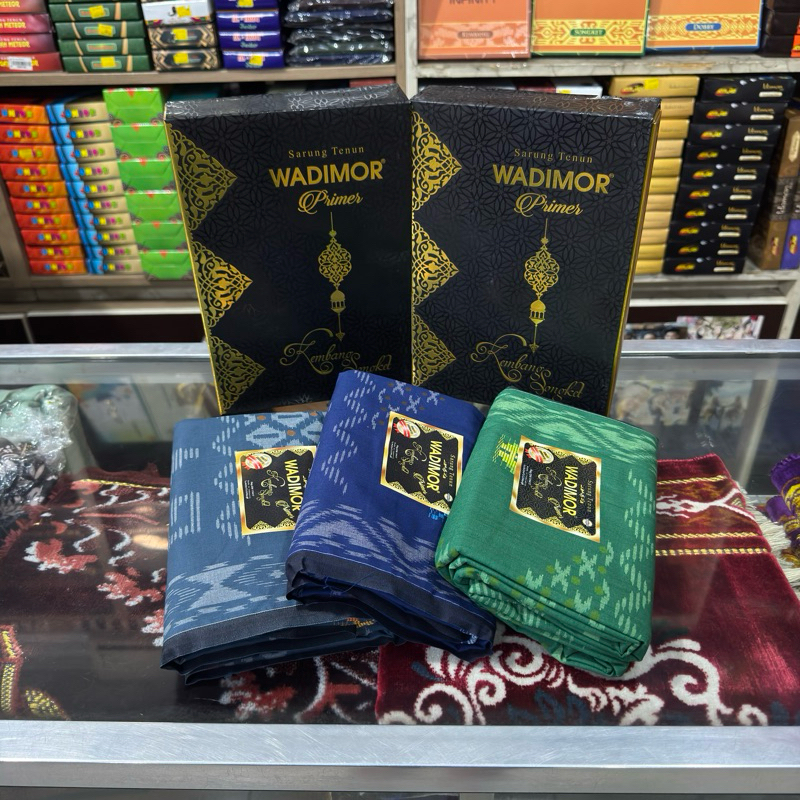 Sarung Wadimor Primer Kembang Songket