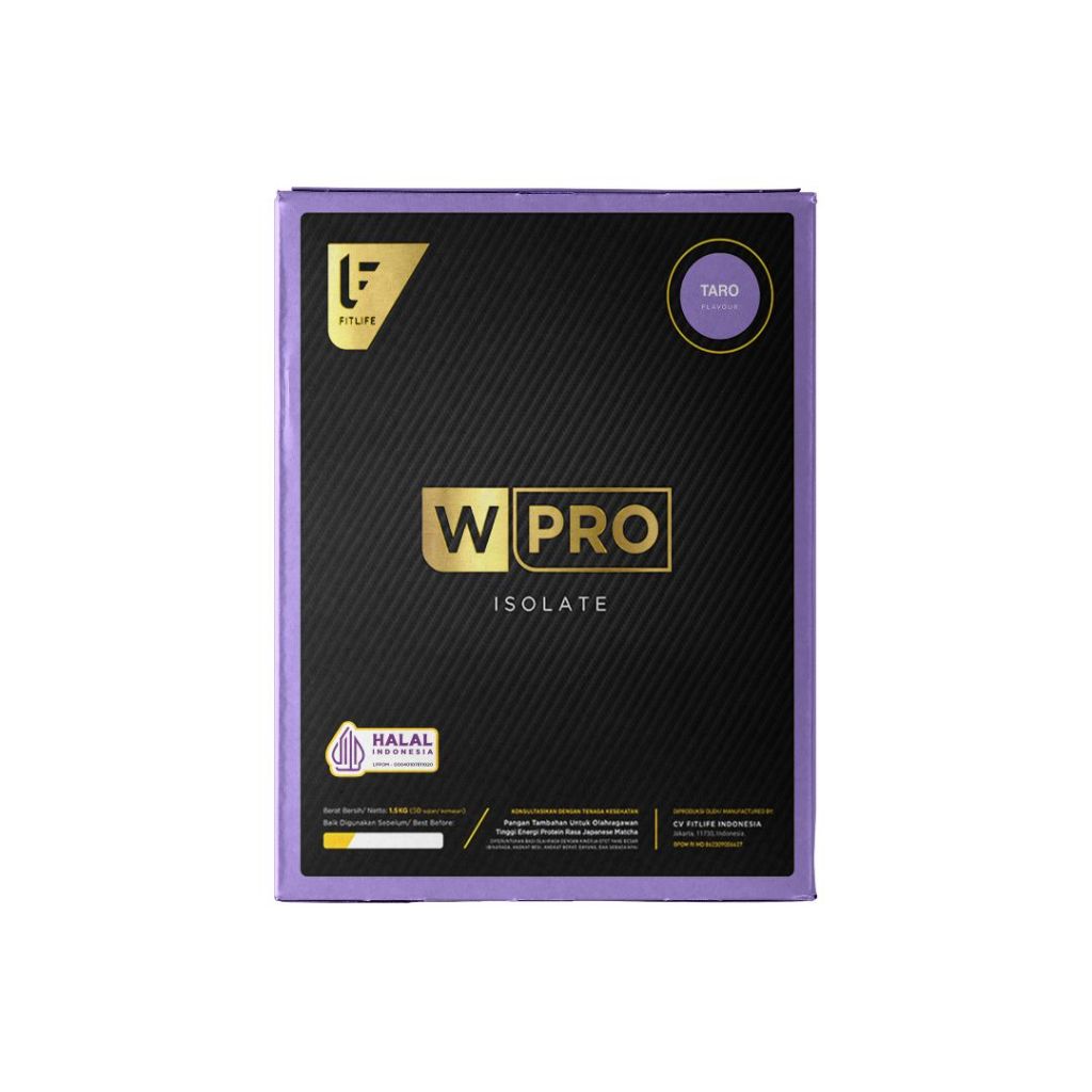 FITLIFE WPRO Isolate Taro 1,5 KG