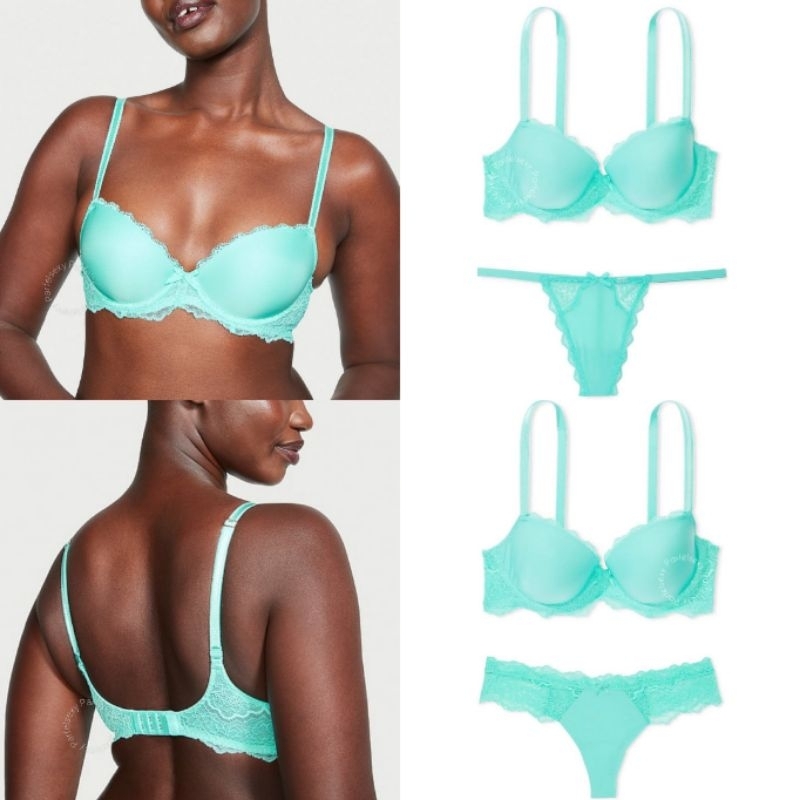 Victoria Secret Dream Angels Lined Demi Bra No Push Up 34B 11206454