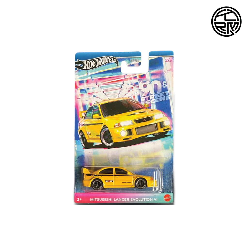hot wheels mitsubishi lancer evolution vi 90s street scene