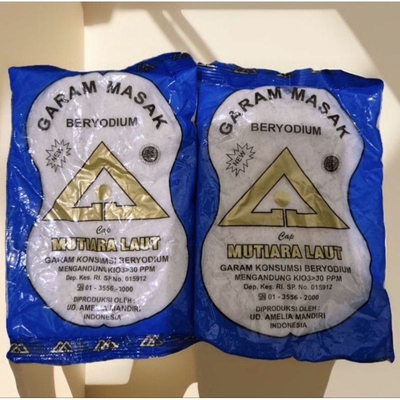 

[RCS] 10 PCS Garam Masak Berydium Mutiara Laut