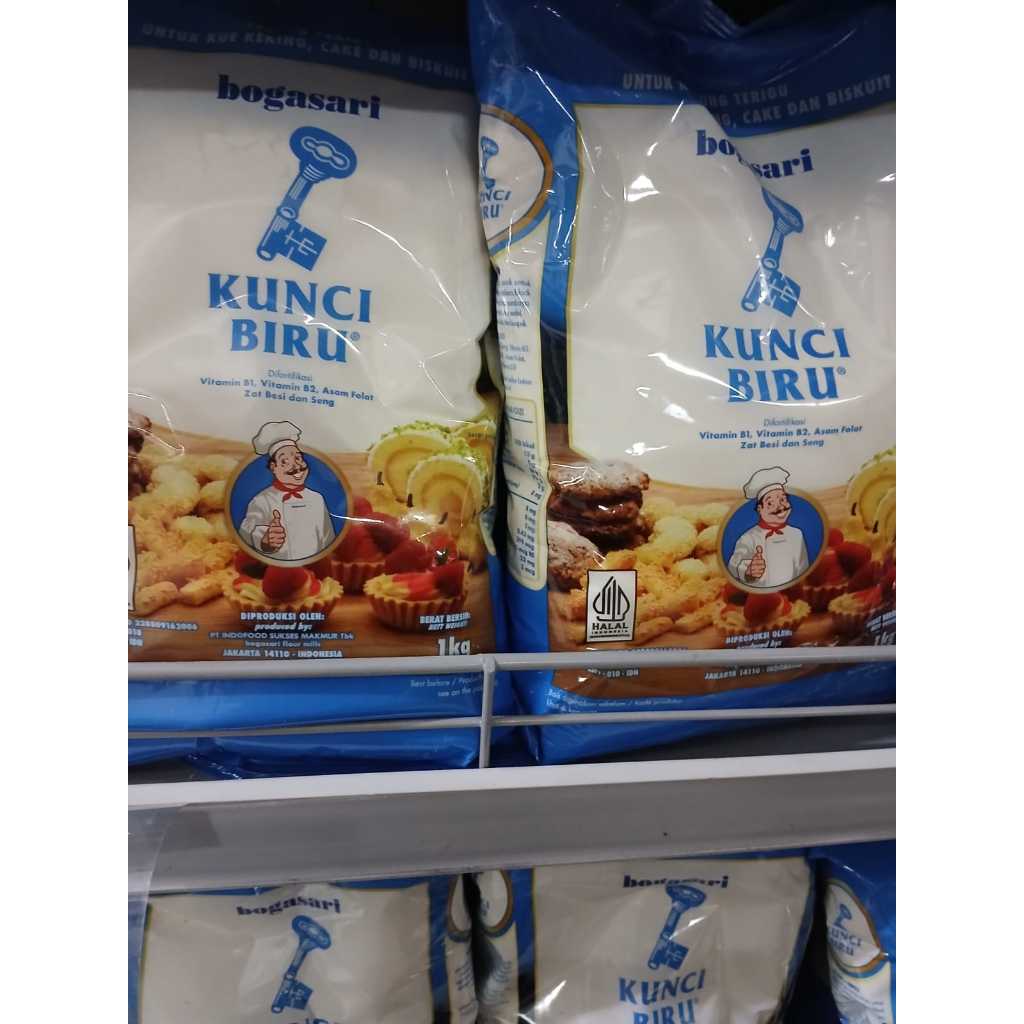 

Terigu 1 kg Segitiga Biru / Kunci Biru / Mila / Cakra kembar / Sania