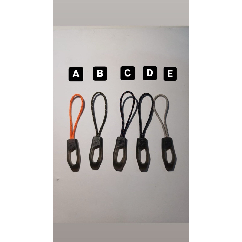 Puller Zipper COLUMBIA Tali Tarikan Resleting untuk Jaket