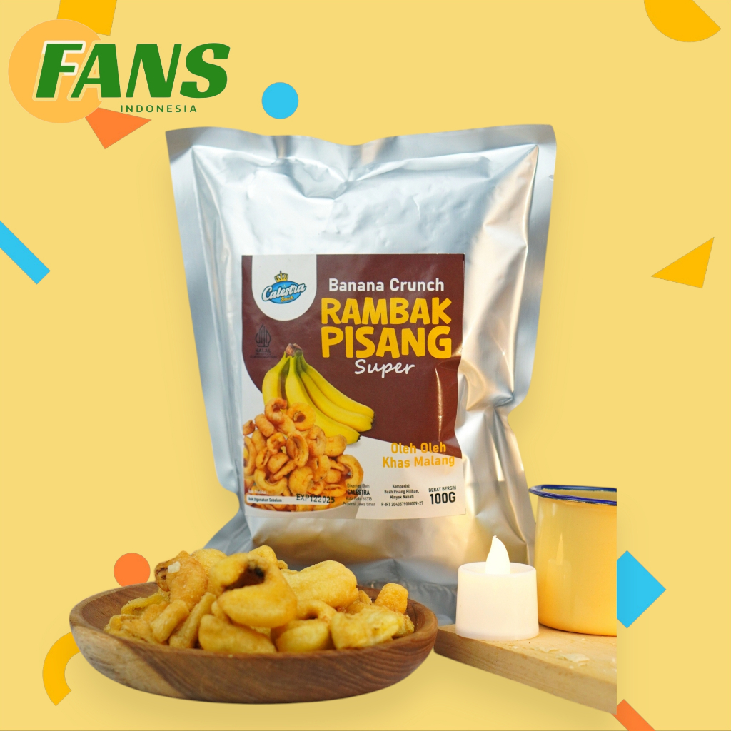 

KERIPIK RAMBAK PISANG SUPER 100GR - CAMILAN RENYAH YANG BIKIN NAGIH