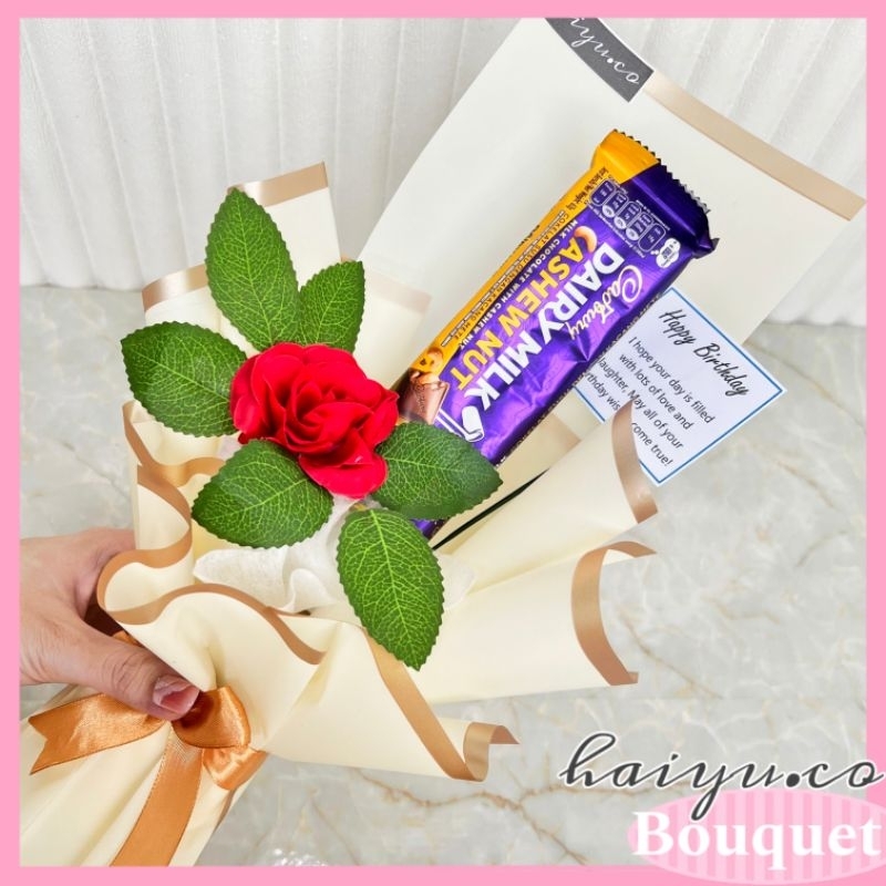 

[READY] Buket Coklat Cadbury Dairy Milk Kado Valentine Single Bucket Hadiah Pasangan Wisuda Ulang Tahun By Haiyu