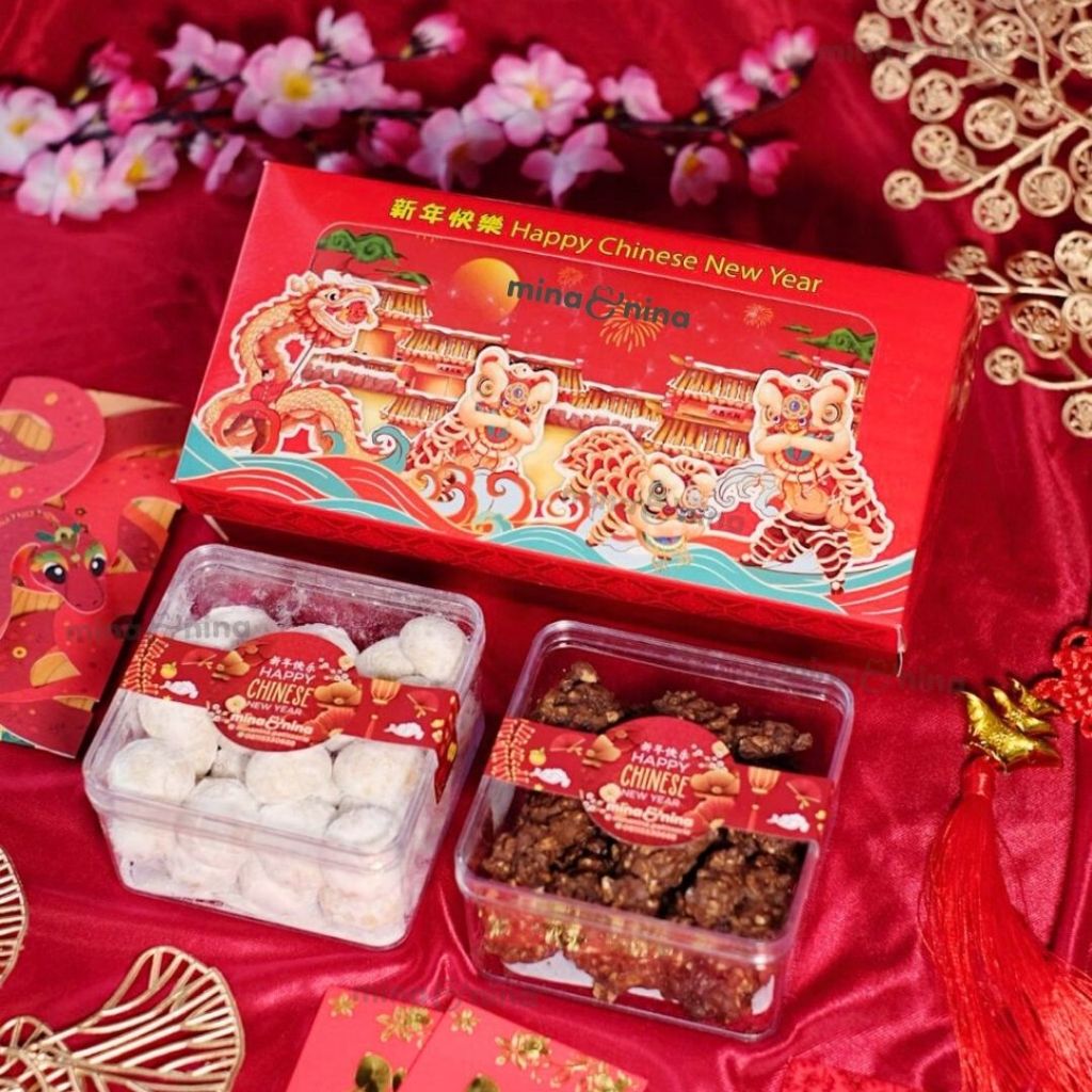 

MINA&NINA GOLDIE SET CHINESE NEW YEAR HAMPERS 2025