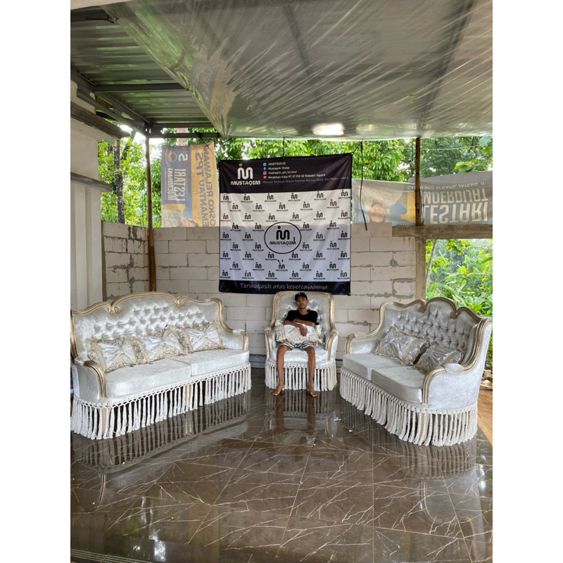 sofa tamu minimalis ukir jepara