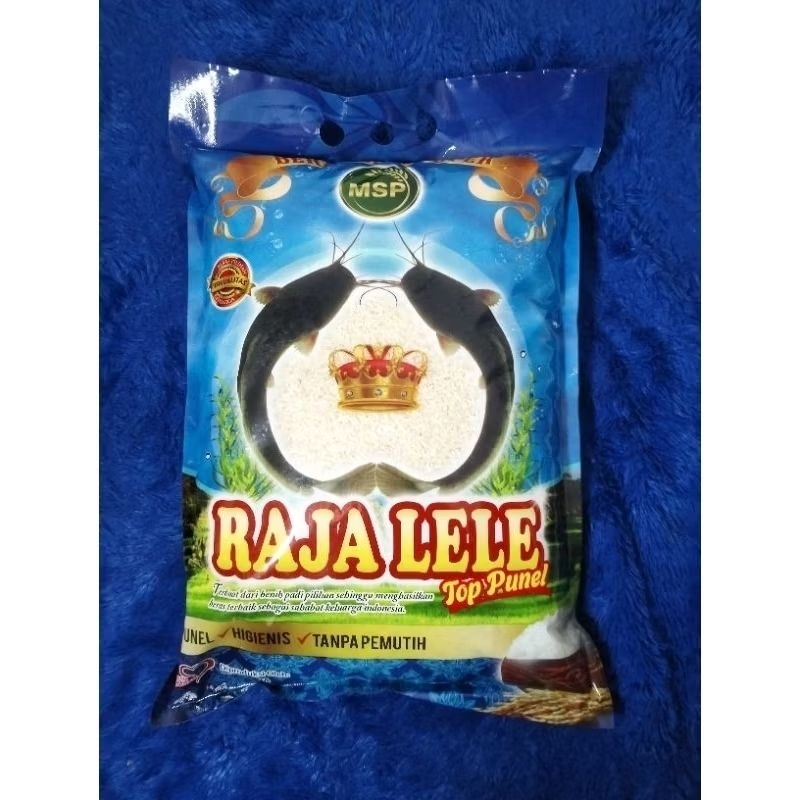 

Beras Raja Lele Biru Kemasan 5kg & Kemasan 3kg