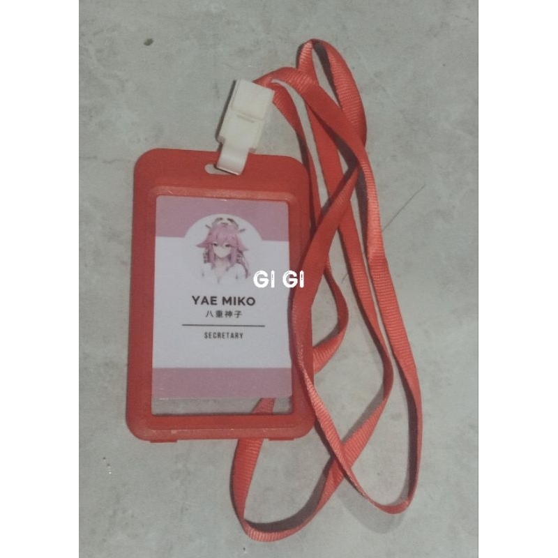 

ID Card Yae Miko Office