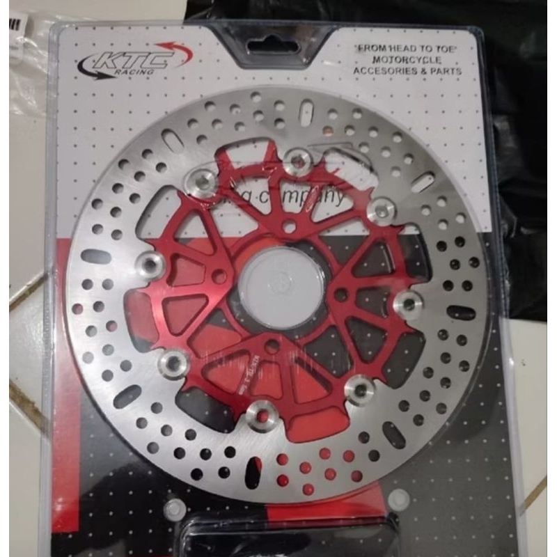 KTC PIRINGAN DEPAN CAKRAM KTC RACING 260MM JUPITER Z F1ZR VEGA CNC FLOATING BRAKE DISK DISC DISCBRAK