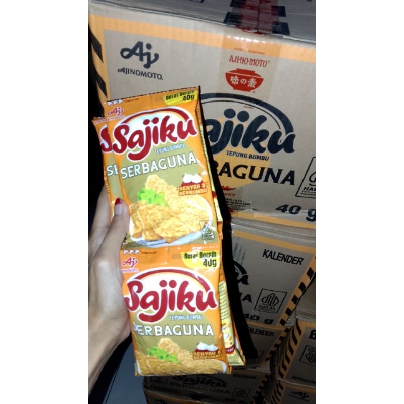 

Tepung sajiku serbaguna 40gr renteng isi 10sachet