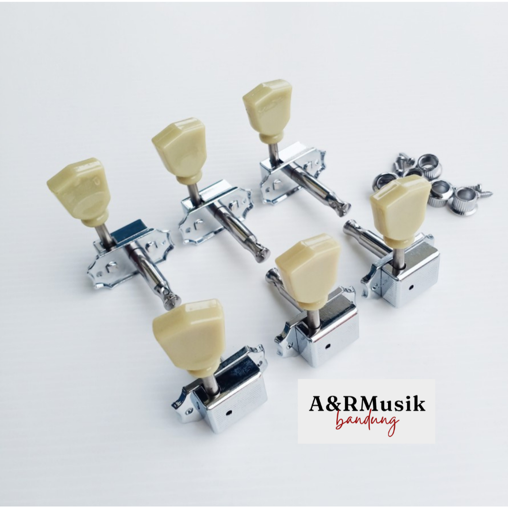 Dryer Gitar Kluson 3R-3L set chrome Guitar Dryer Gibson Epiphone PRS