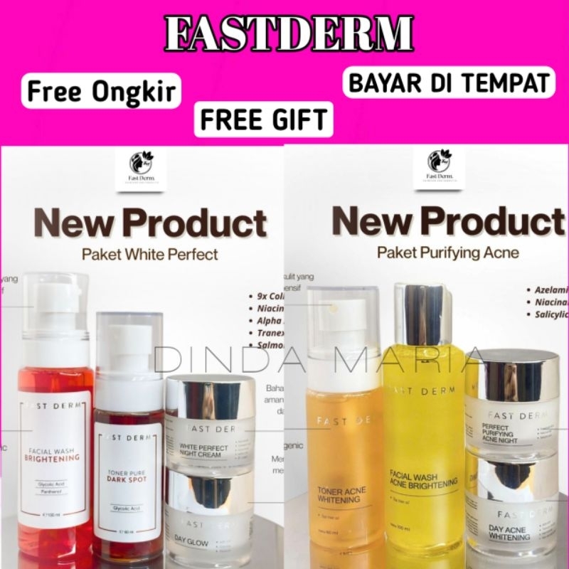 [COD] FAST DERM GLOWING / FASTDERM ACNE / FASTDERM FLEK