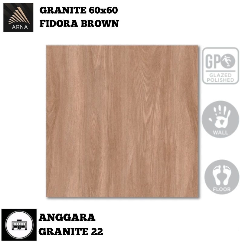 Granit 60x60 Arna Fidora Brown