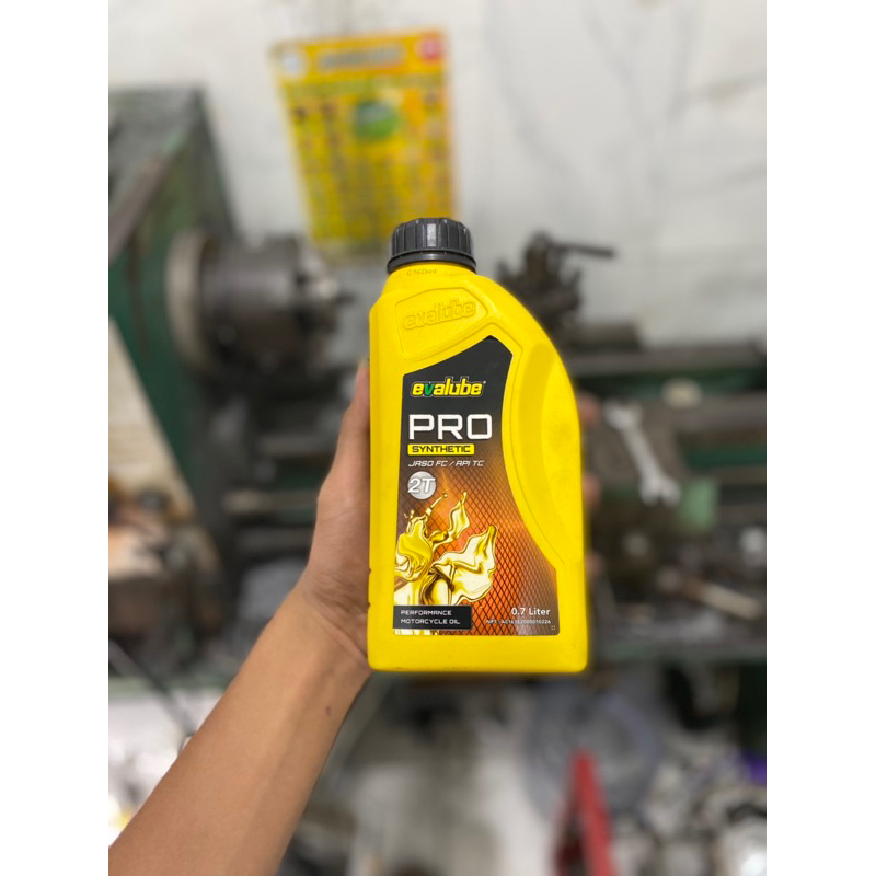 oli samping 2tak evalube pro 2t jaminan asli evalube segel original