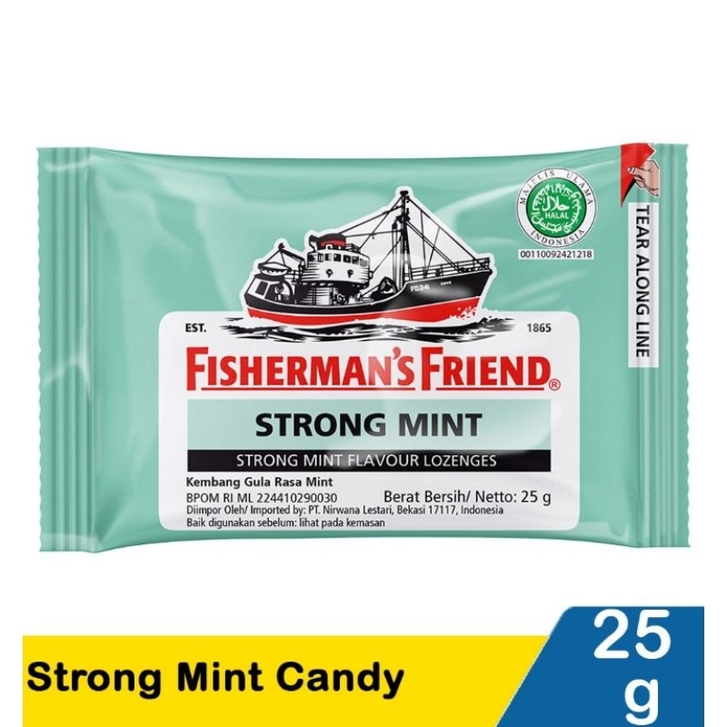 

Fisherman's Candy Strong MintHijau 25G Sct
