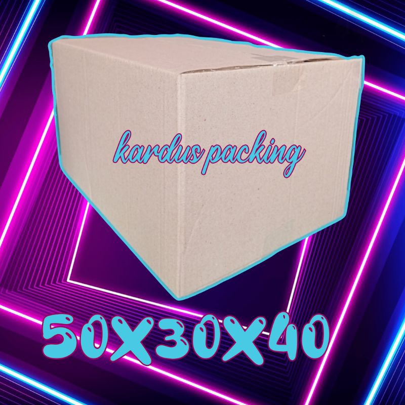 

kardus packing UK 50x30x40 kardus besar