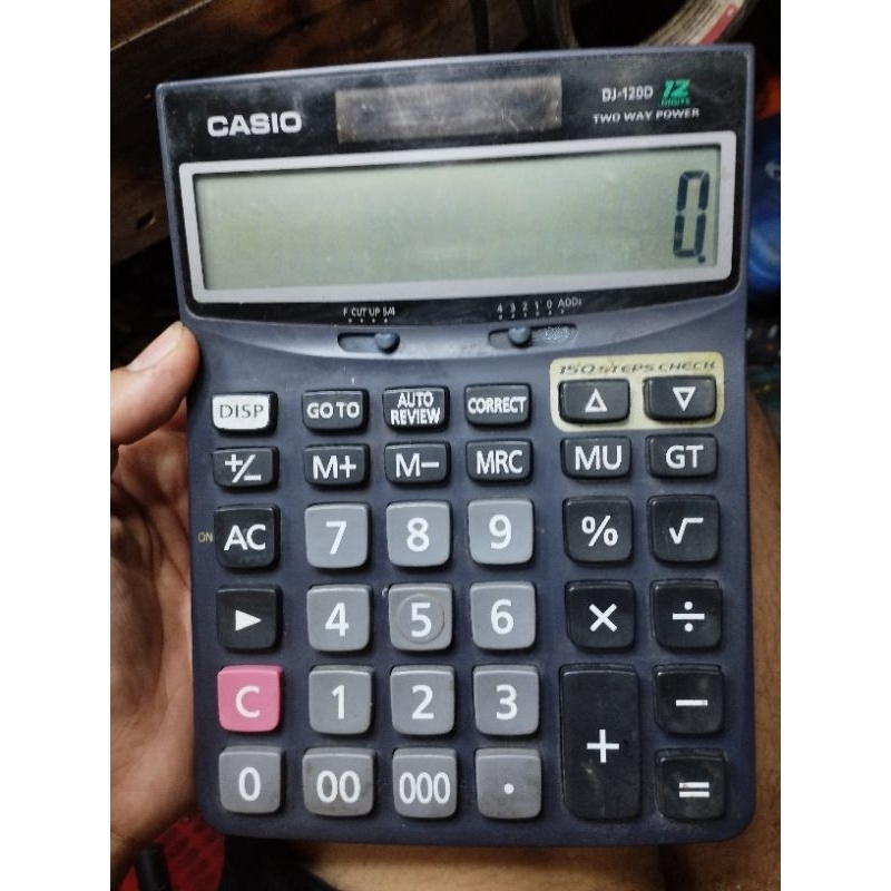 

kalkulator casio dj-120d