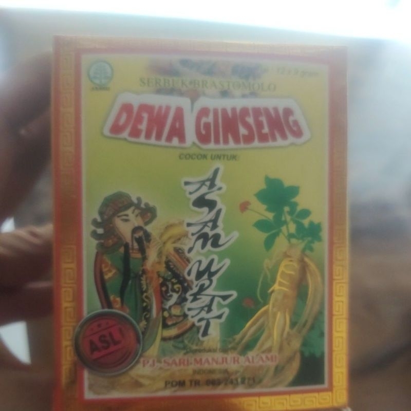 

DEWA GINGSENG serbuk brastomolo