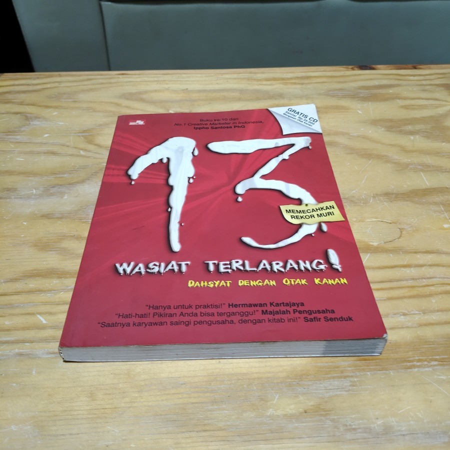 Buku 13 Wasiat Terlarang Bekas