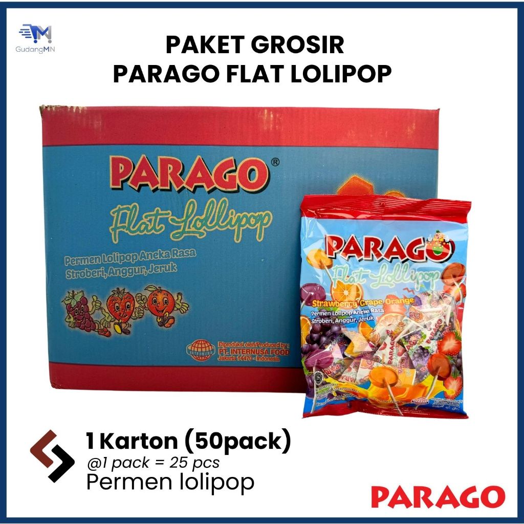 

Parago Flat Lolipop | Paket Grosir