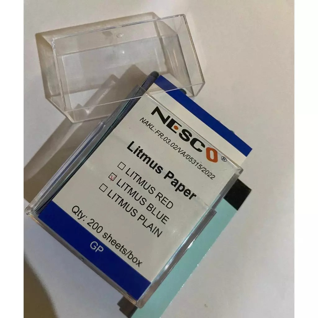Kertas Lakmus Litmus Nesco / Lakmus Litmus Paper Nesco Biru