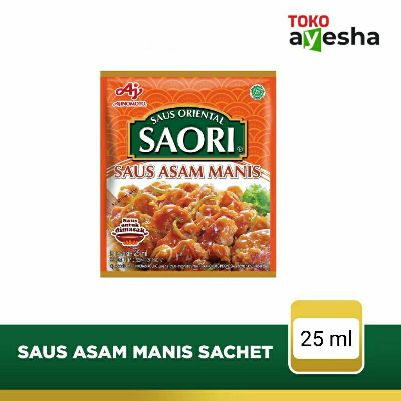 

Saori Saus Asam Manis 25 ml