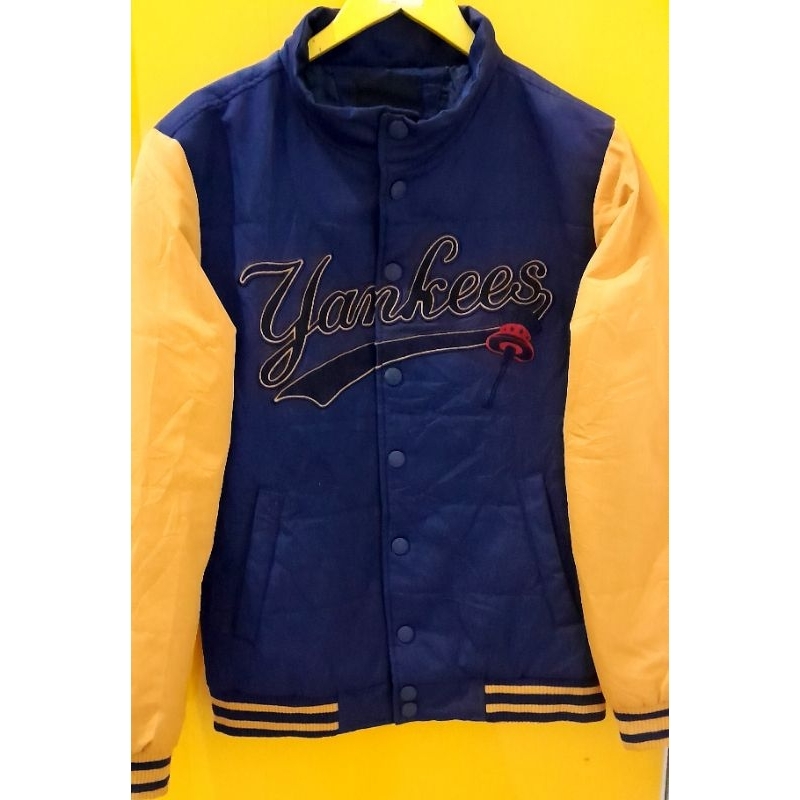 Jaket Varsity MLB YANKEES Second Thrift Preloved