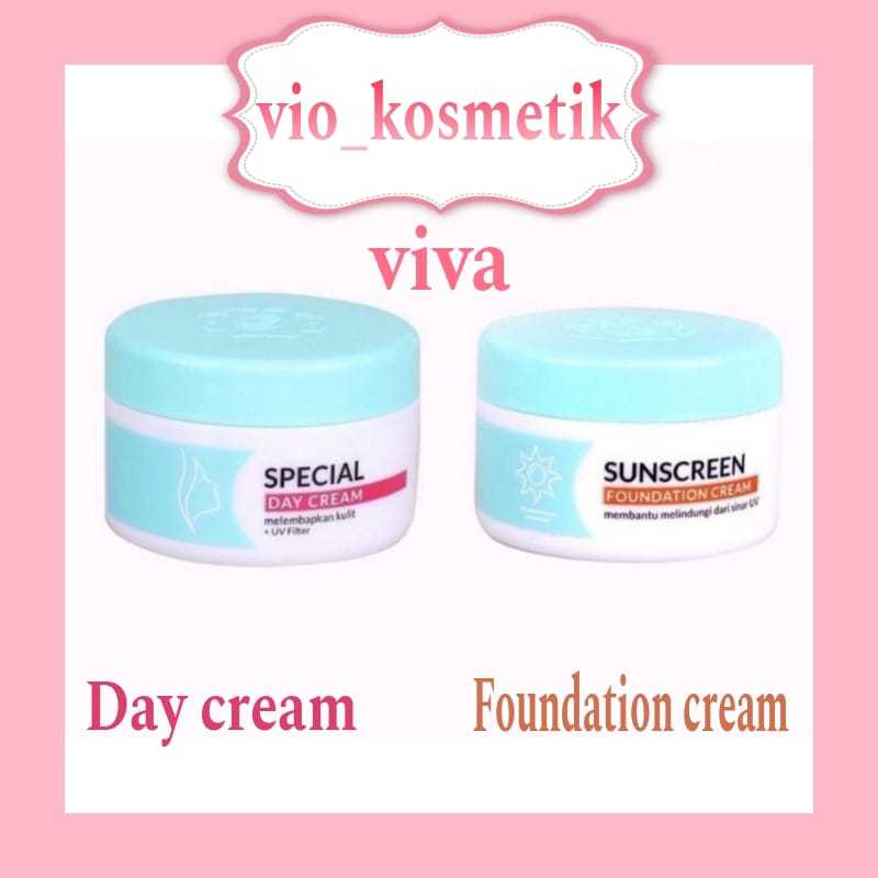 VIVA SUNSCREEN FOUNDATION | DAY CREAM VIVA 22g