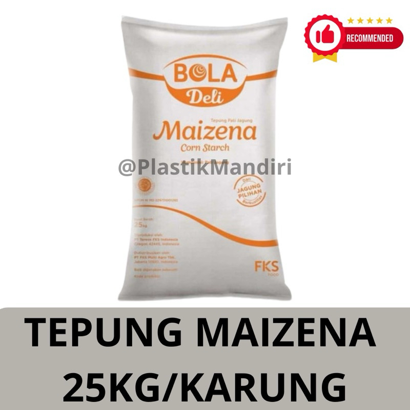 

Tepung Maizena Bola Deli 25Kg Karung/Bal