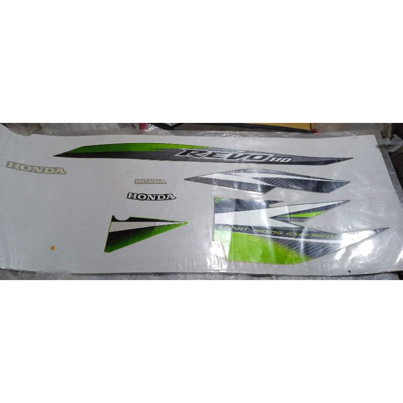 871x0 original AHM Astra Honda motor stripe type black blue green L striping stiker box cover body s