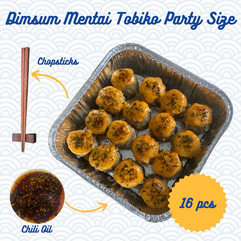 

Dimsum mentai tobikko