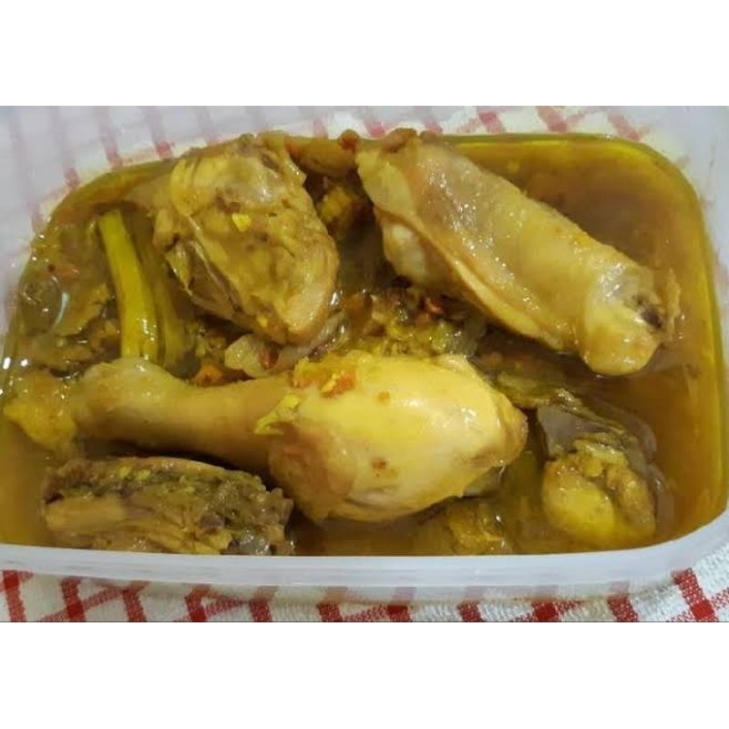 

SAYUR AYAM KUAH KUNING PANAS 1KG (AYAM UTUH TANPA KEPALA DAN CEKER)