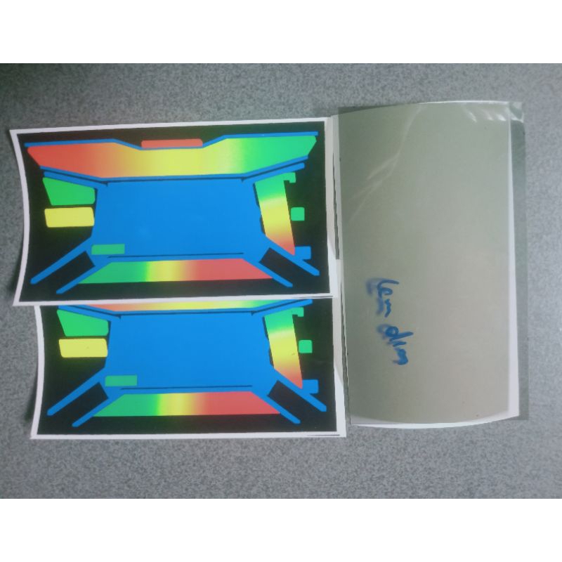 paket stiker+polarizer custome lcd spedometer Yamaha aerox 155/lexy