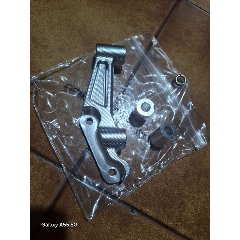 breket kaliper groza zest dan twin afrika buat motor ninja r 300mm