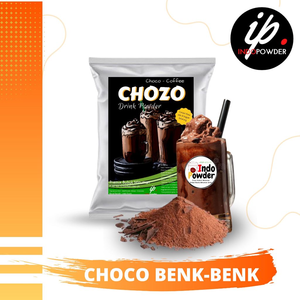 

Choco Benk-Benk 1 Kg I Bubuk Minuman Coklat rasa Benk-Benk I Bubuk Minuman Coklat Benk-Benk Chozo