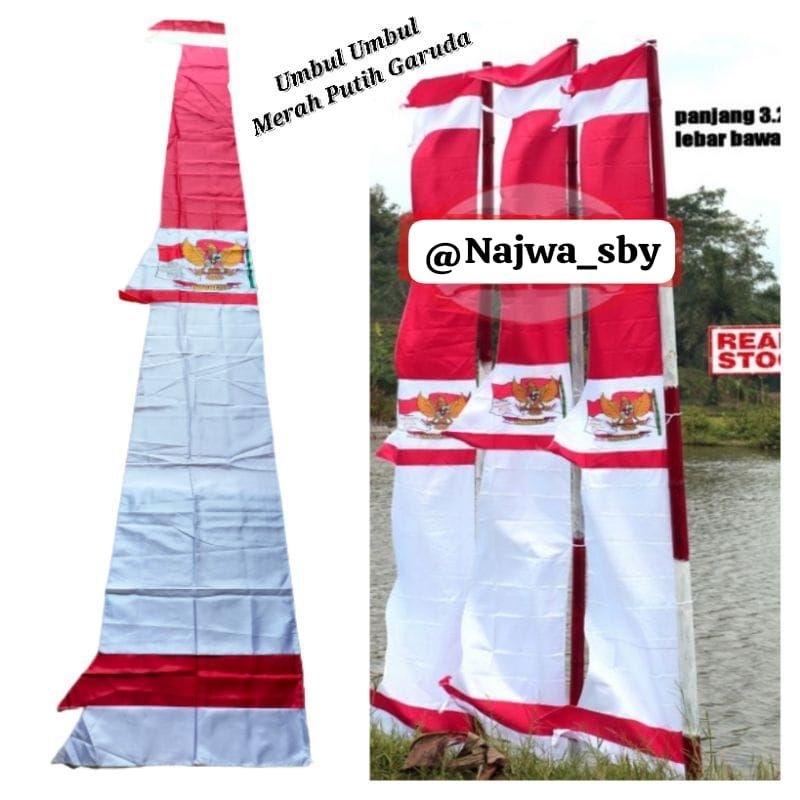 UMBUL UMBUL GARUDA BENDERA MERAH PUTIH