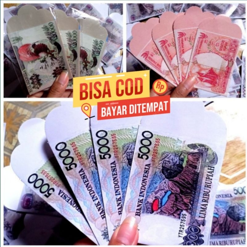 

Amplop Lebaran Motif uang jadul 2025