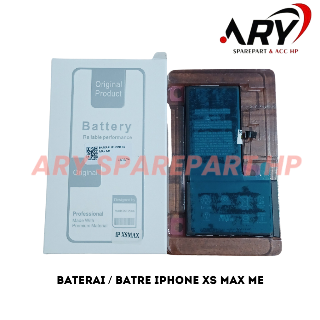 Baterai / Batre Iphone XS MAX ME / Life Future