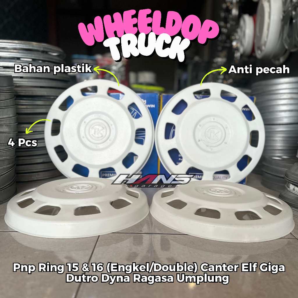 wheeldop truk sprint dop truk tk dop truk mercy dop truk ring 16 plastik anti pecah