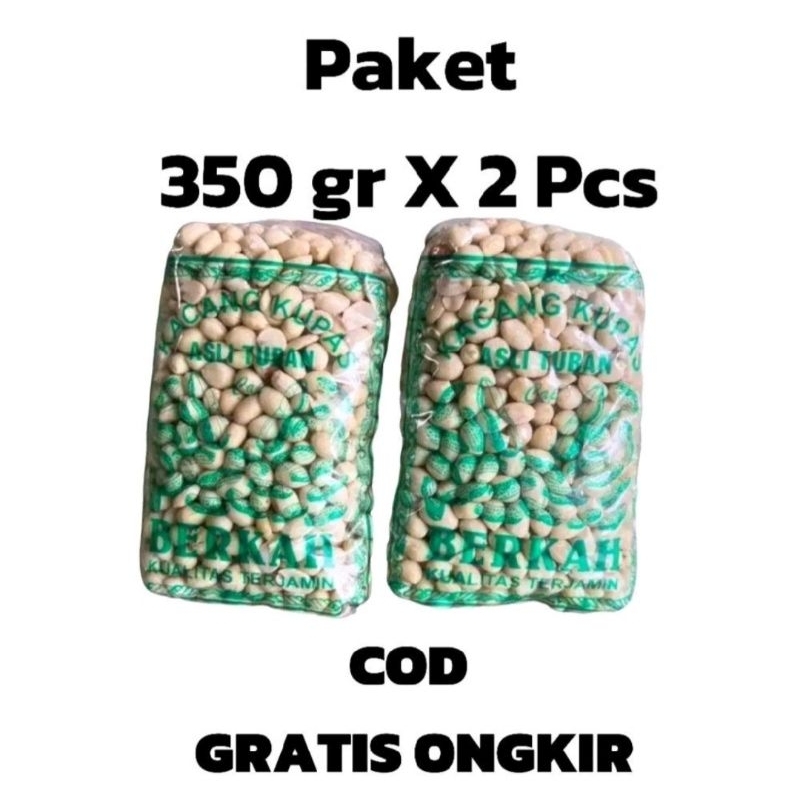 

Kacang Kupas Tuban 350 gr X 2 Pack