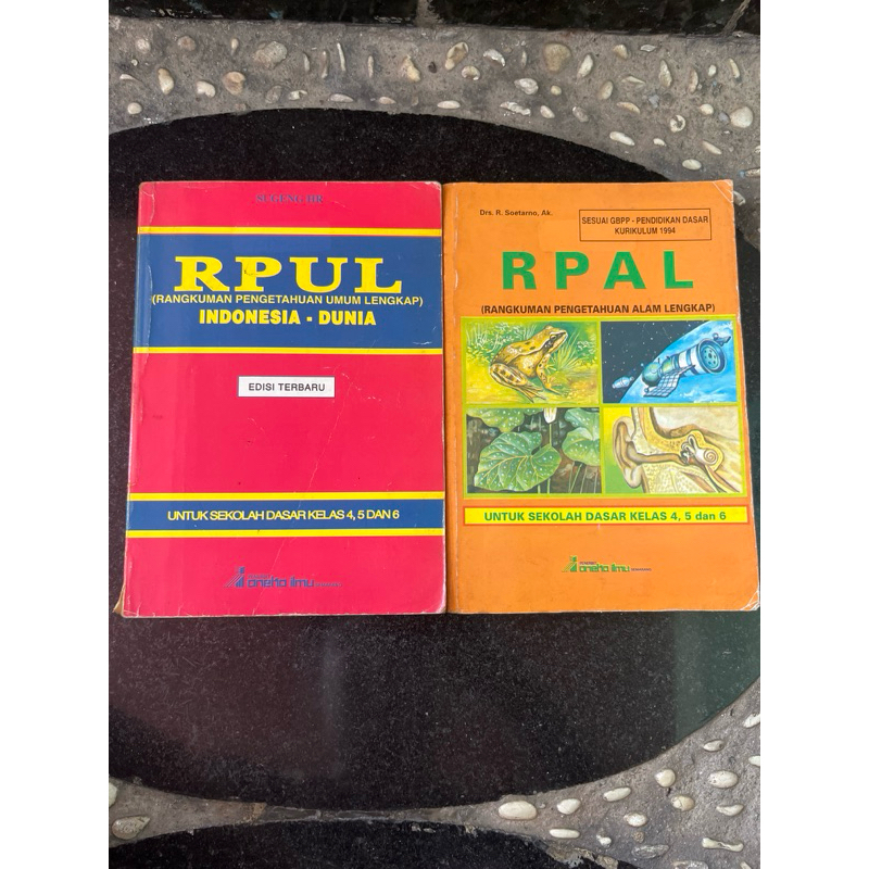 Buku RPUL, RPAL, (Rangkuman Pengetahuan Umum Lengkap) (Rangkuman Pengetahuan Alam Lengkap) Indonesia