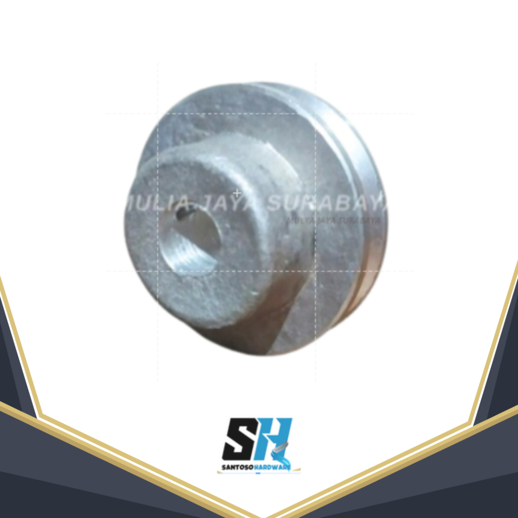 PULLEY PULLY PULI DINAMO 2 INCH AS 12 dan 14mm - SPAREPART PARUTAN DAN DINAMO
