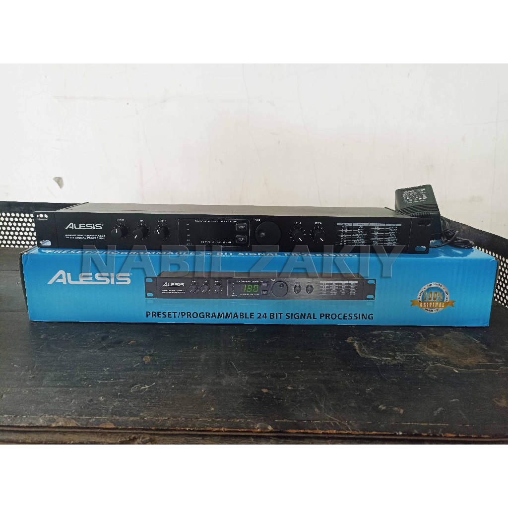 Effect Vocal Efek Vokal Alesis Microverb Micro Verb 4 Original